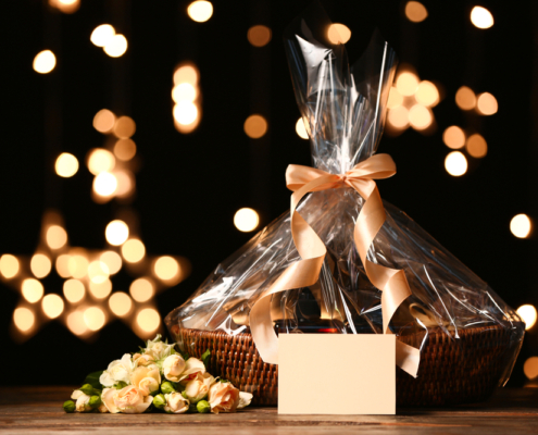 Weihnachtsgeschenkkörbe, Geschenkkorb