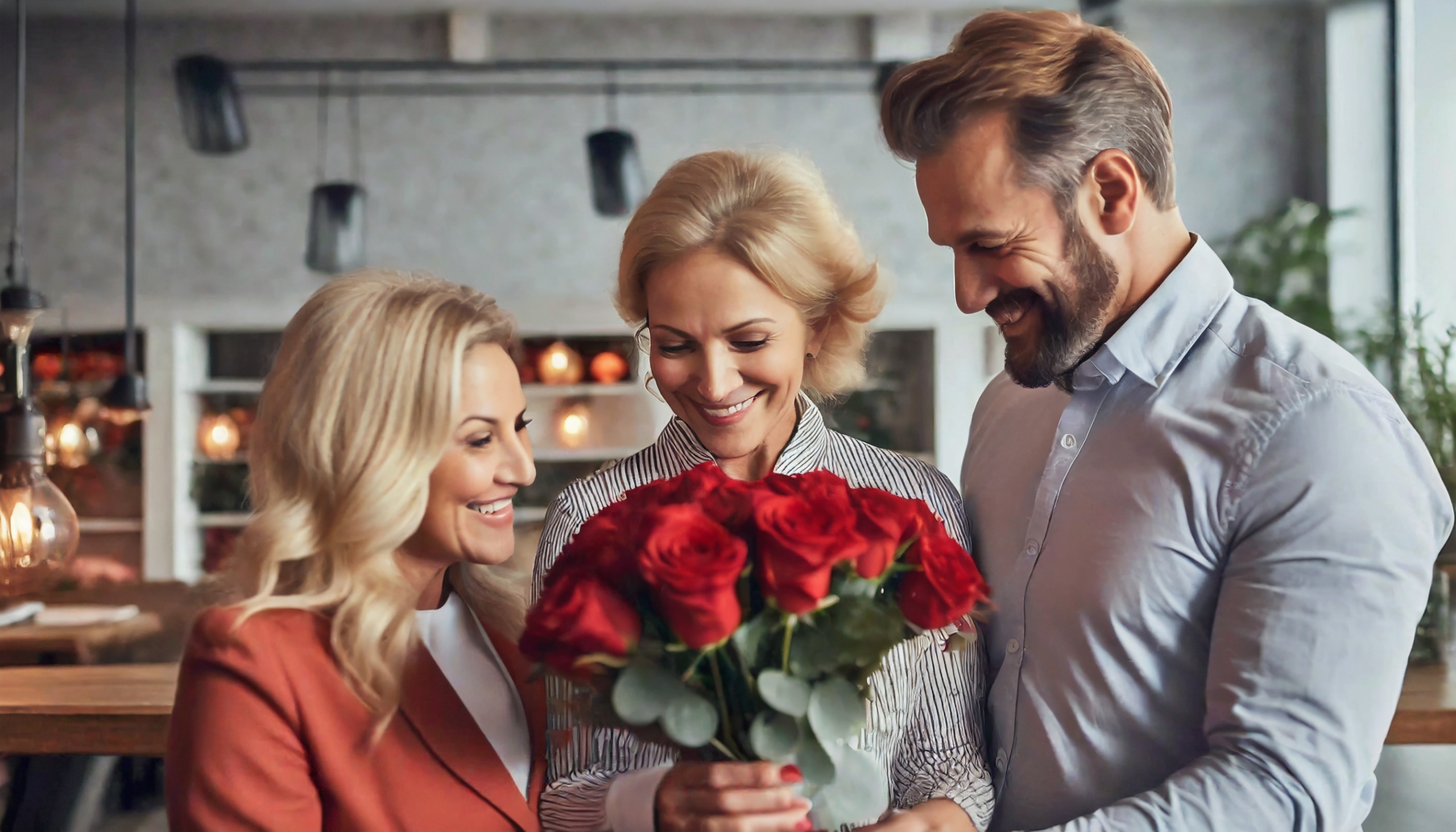 Valentinstag, Mitarbeiter, Geschenk