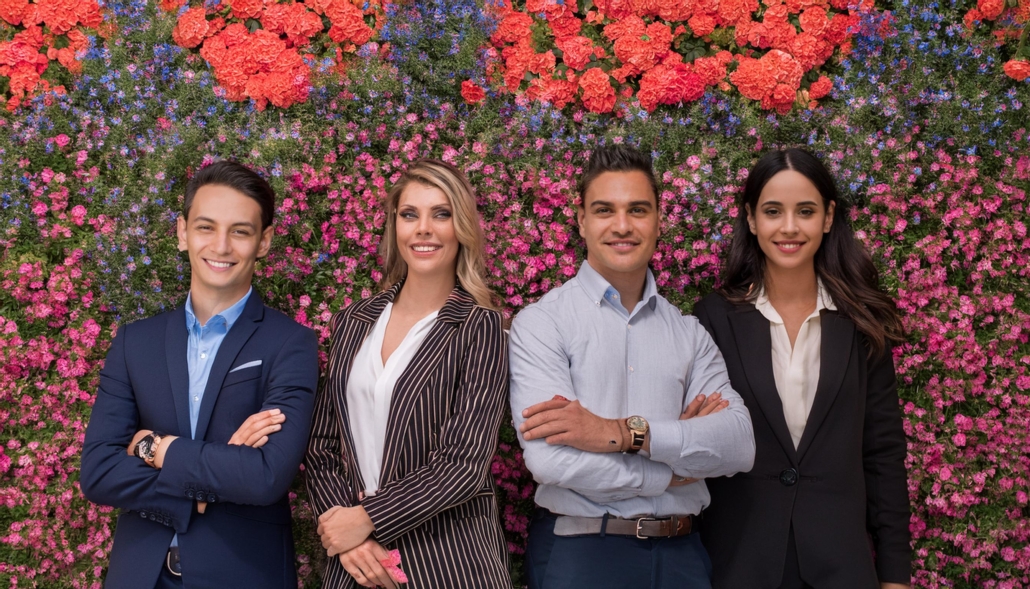Blumenwand Frankfurt mieten für Veranstaltungen und Hochzeiten